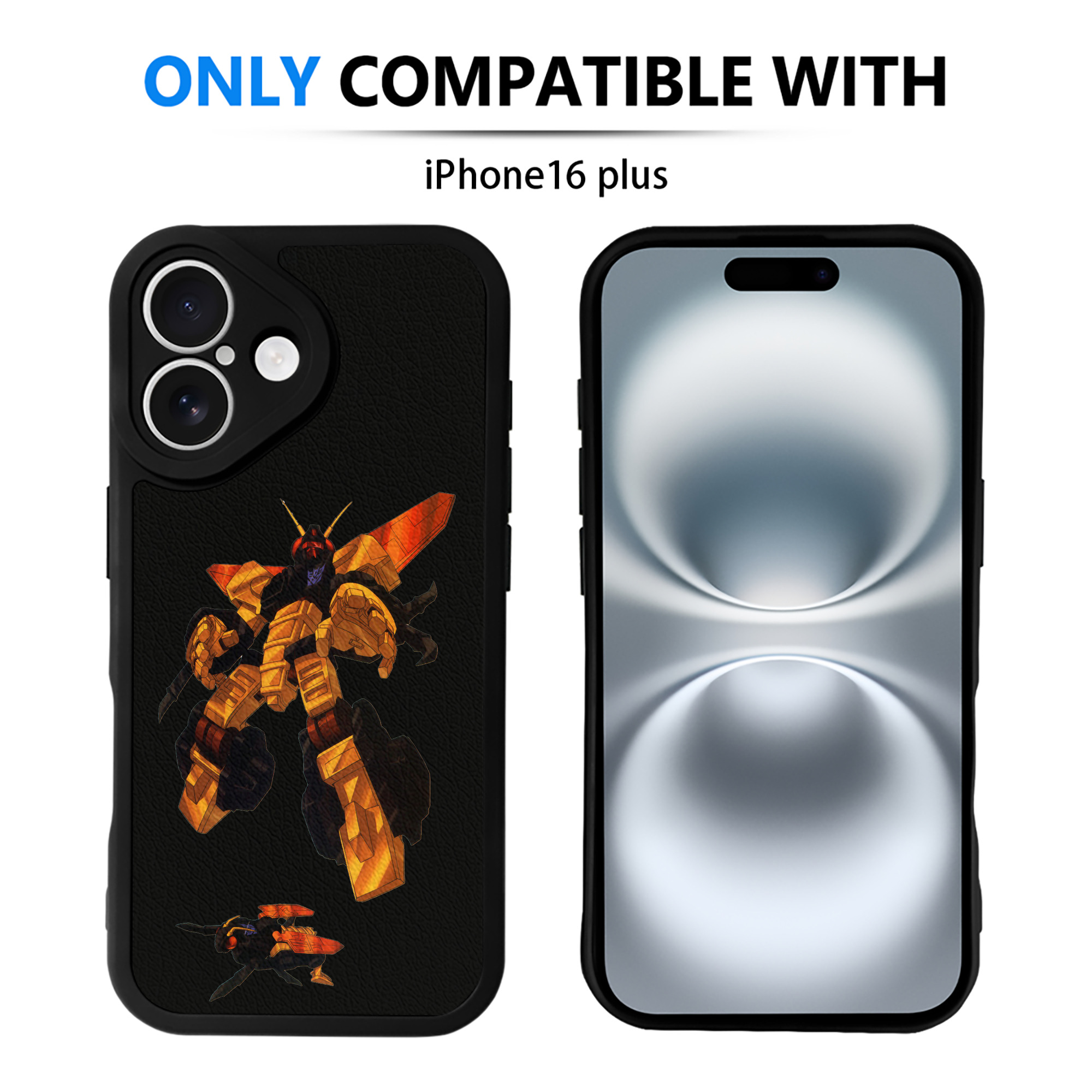 （画像用）  【iPhone 16シリーズ対応】シリコンスマホケース（レザー調） 材質：シリコン